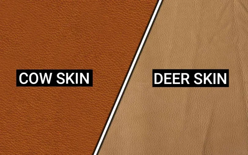 Difference Between Cow Skin Vs. Deerskin Leather