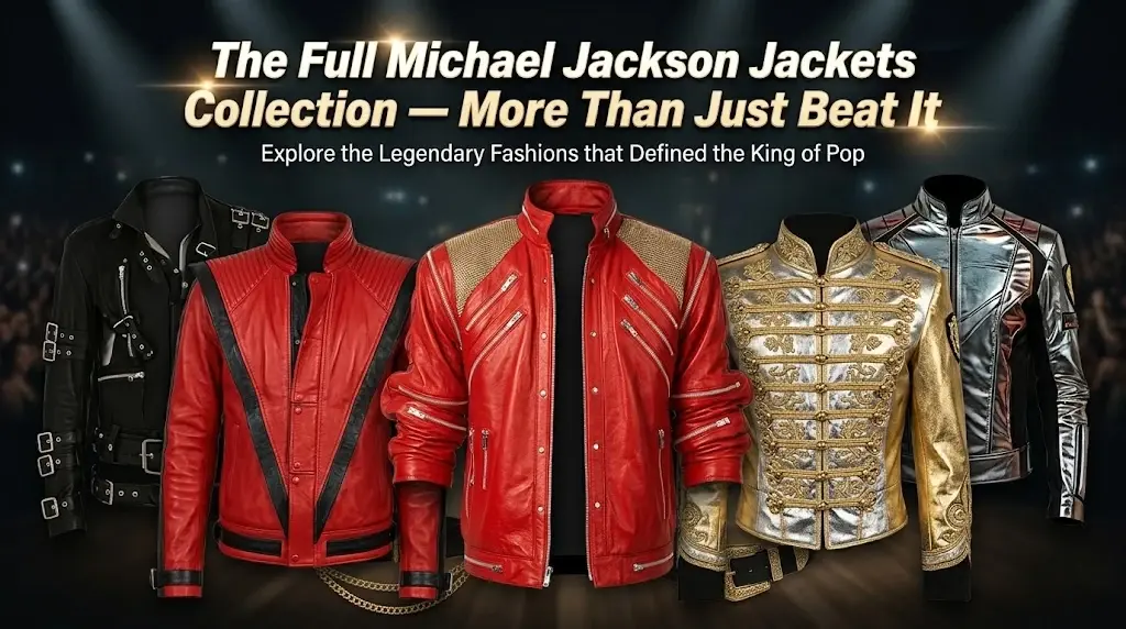 The Full Michael Jackson Jackets Collection — More Than Just Beat It
