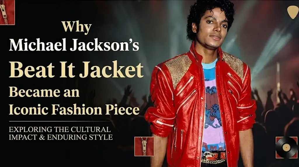 Why the Michael Jackson Beat It Jacket Became an Iconic Fashion Piece