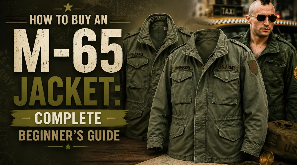 How to Buy an M-65 Jacket Complete Beginner’s Guide