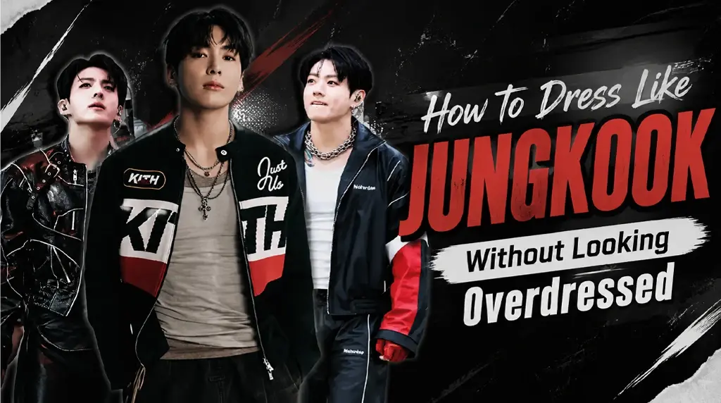 How to Dress Like Jungkook Without Looking Overdressed