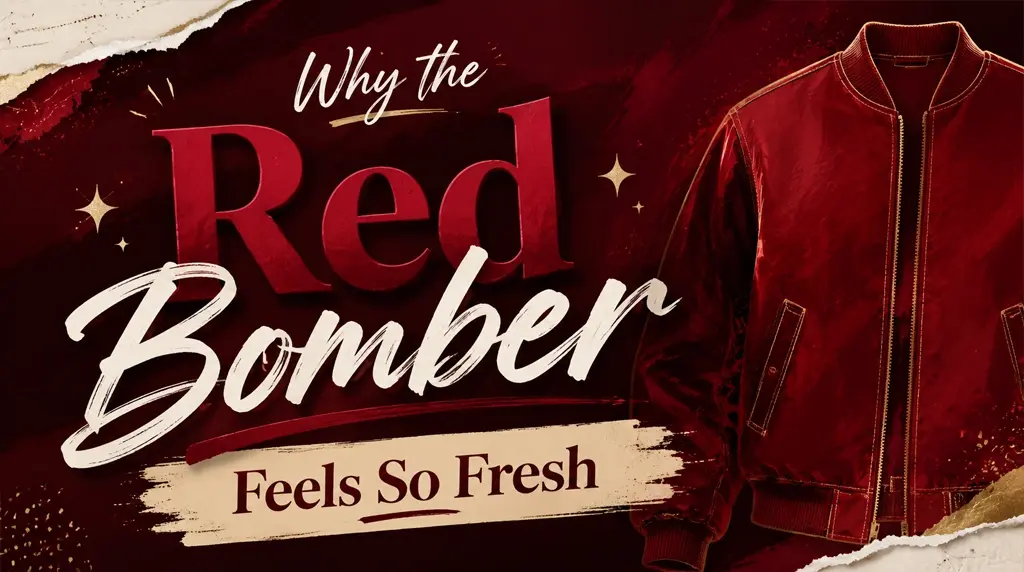 Why the Red Bomber Feels So Fresh