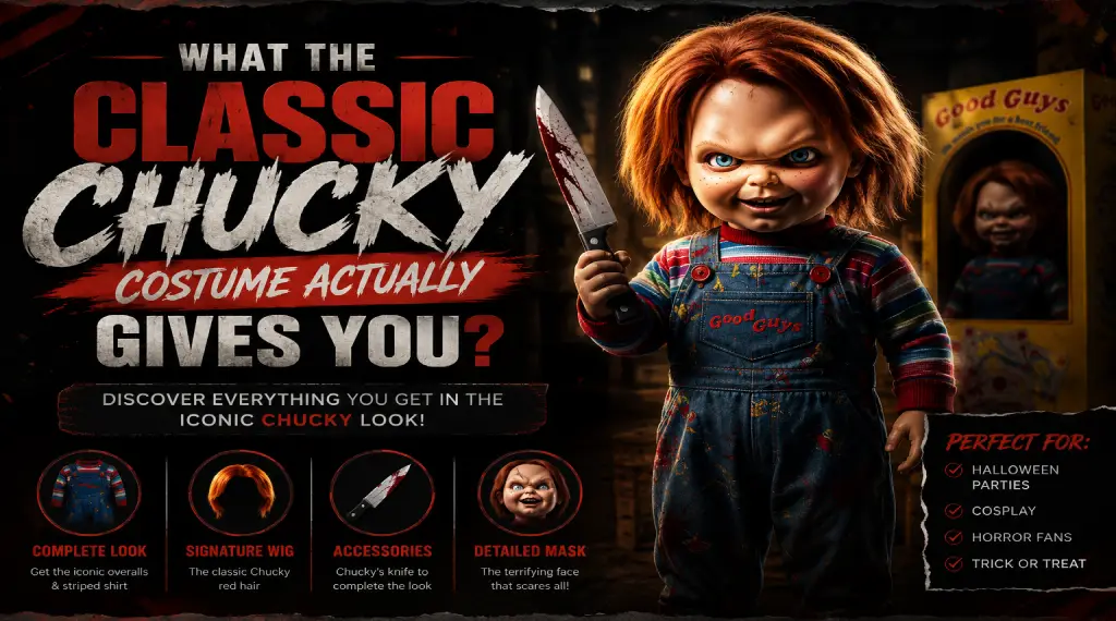 What The Classic Chucky Costume Actually Gives You