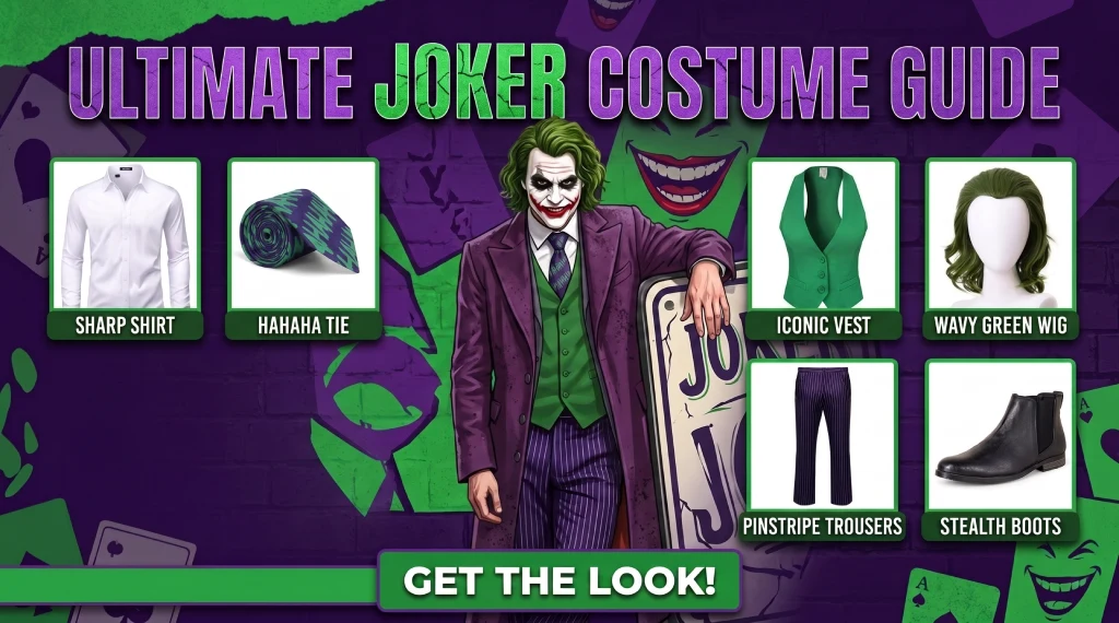 Halloween Joker Purple Coat_ A Standout Choice for Halloween