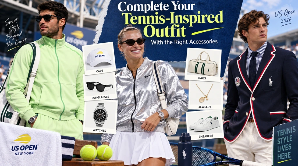 Complete Your Tennis-Inspired Outfit With the Right Accessories