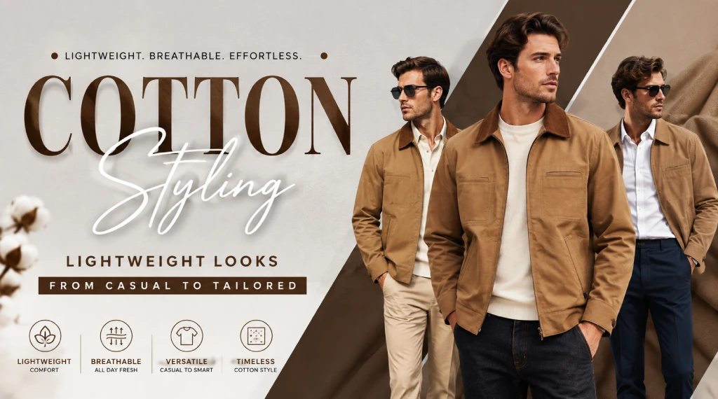 Cotton Styling: Lightweight Looks From Casual to Tailored