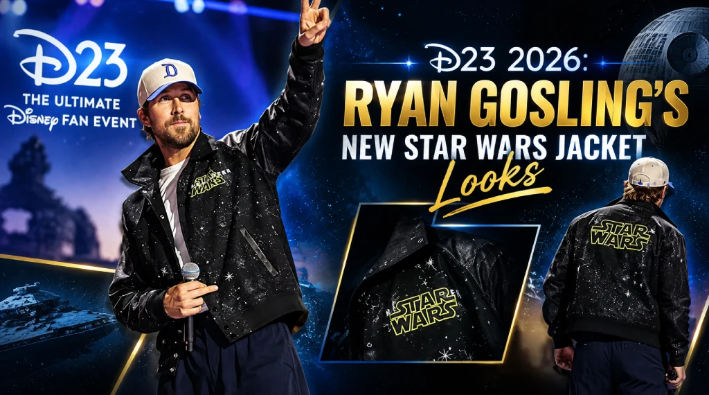 D23 2026_ Ryan Gosling's New Star Wars and Mickey Mouse Jacket Looks