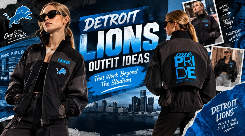 Detroit Lions Outfit Ideas That Work Beyond the Stadium