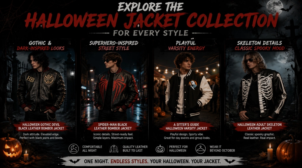 Explore the Halloween Jacket Collection for Every Style