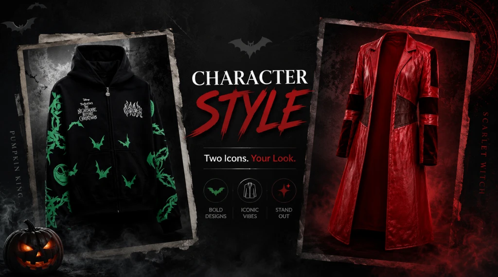 From Gothic Bomber to Scarlet Witch Trench: Find Your Character-Inspired Look