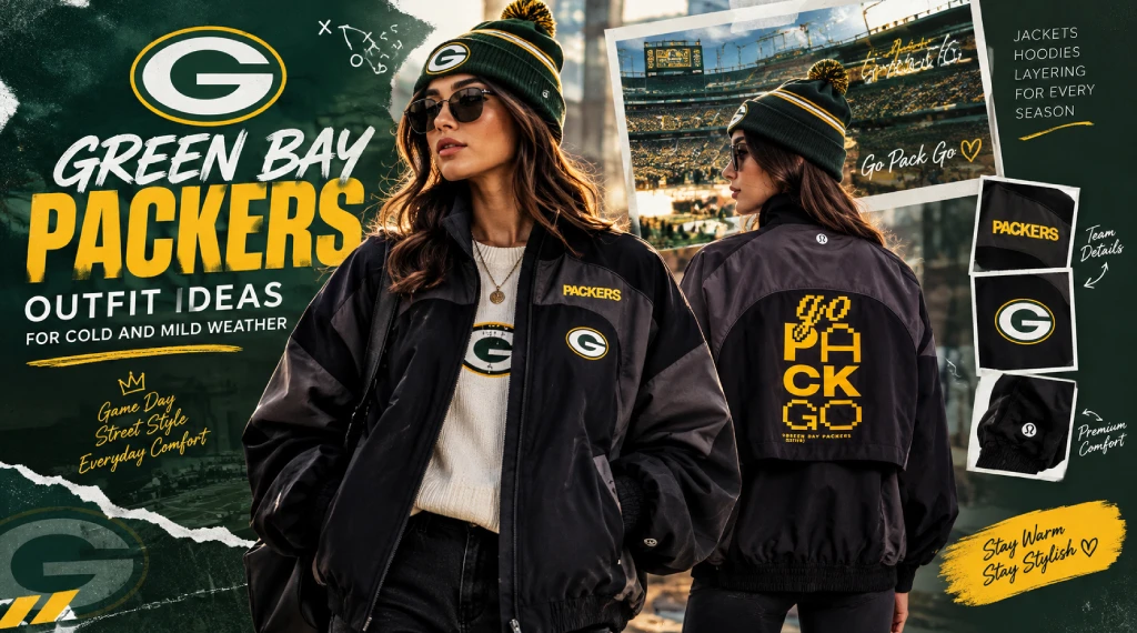 Green Bay Packers Outfit Ideas for Cold and Mild Weather