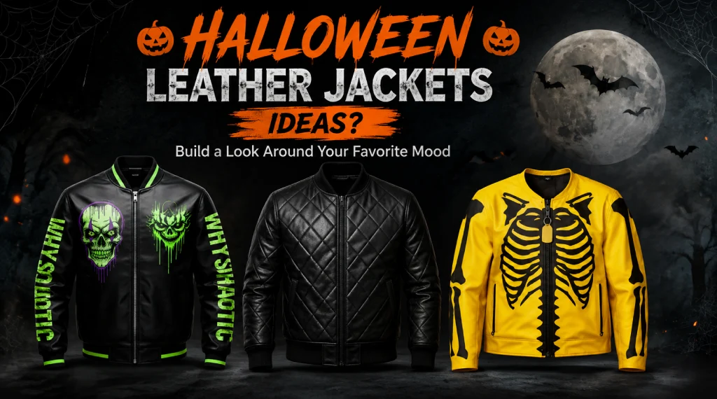 Halloween Leather Jackets Ideas? Build a Look Around Your Favorite Mood