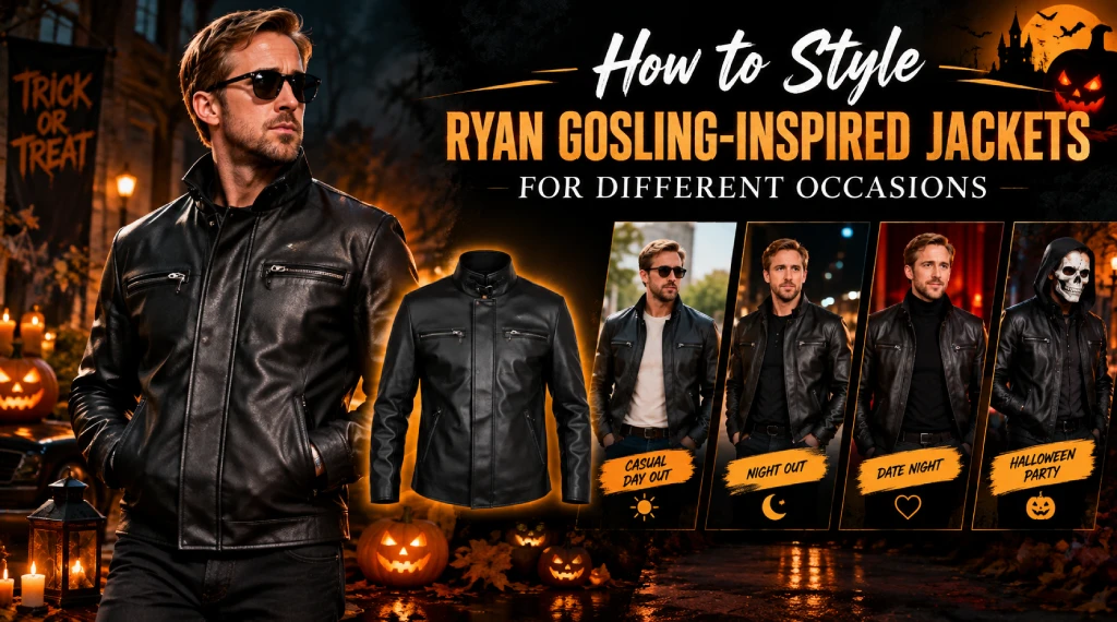 How to Style Ryan Gosling Inspired Jackets for Different Occasions
