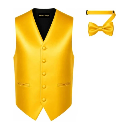 Jim Carrey The Mask Movie Yellow Costume Vest