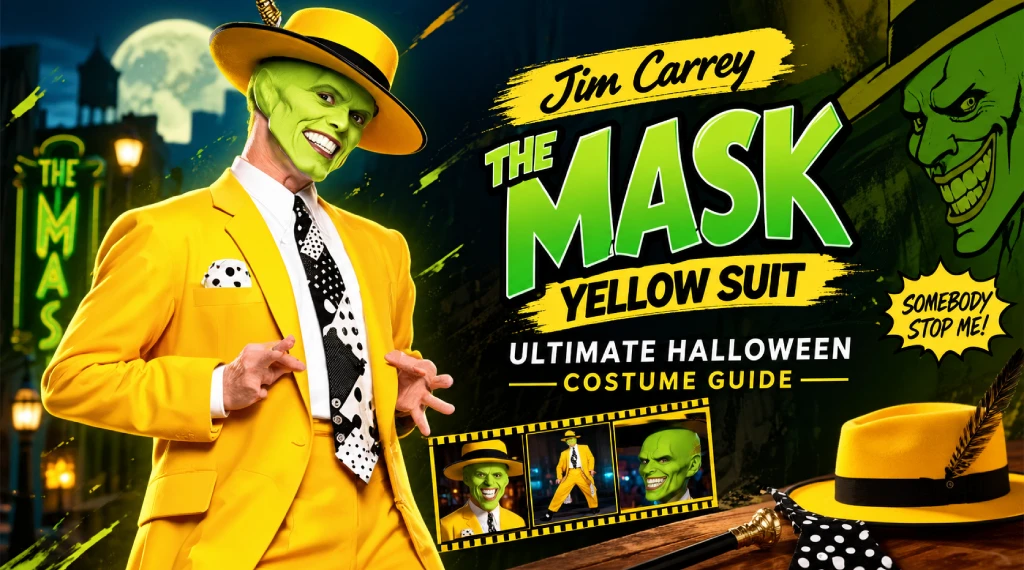 Jim Carrey The Mask Yellow Suit: Ultimate Halloween Costume Guide