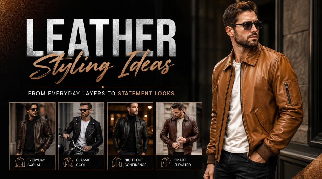 Leather Styling Ideas: From Everyday Layers to Statement Looks