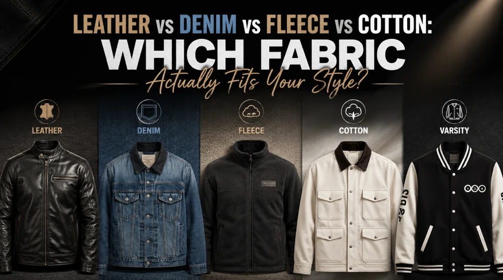 Leather vs Denim vs Fleece vs Cotton Which Fabric Actually Fits Your Style
