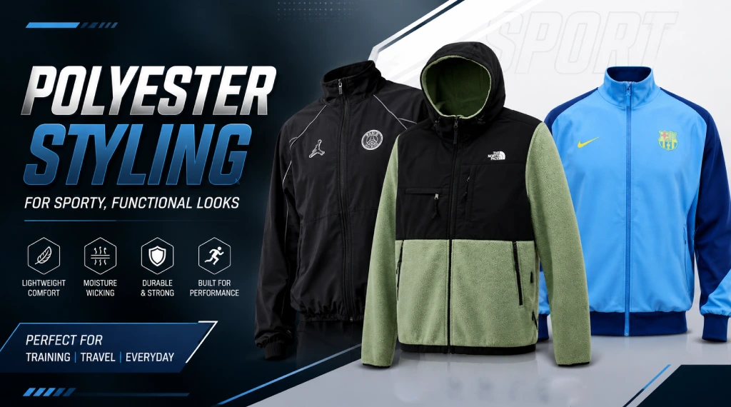 Polyester Styling for Sporty, Functional Looks
