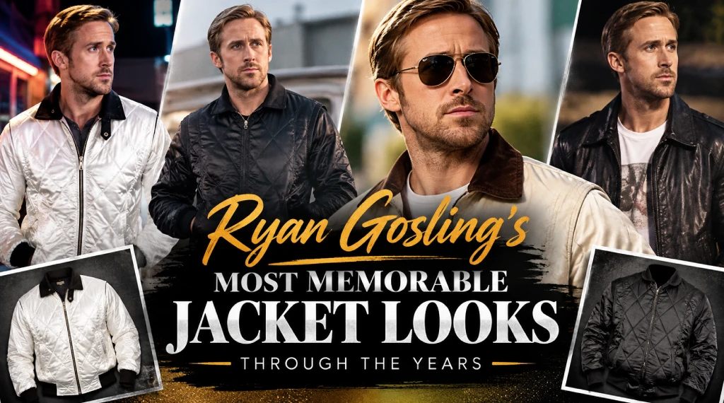 Ryan Gosling's Most Memorable Jacket Looks Through the Years