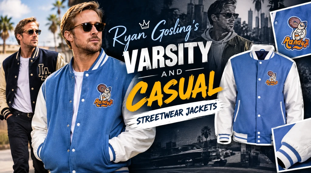 Ryan Goslings Varsity and Casual Streetwear Jackets