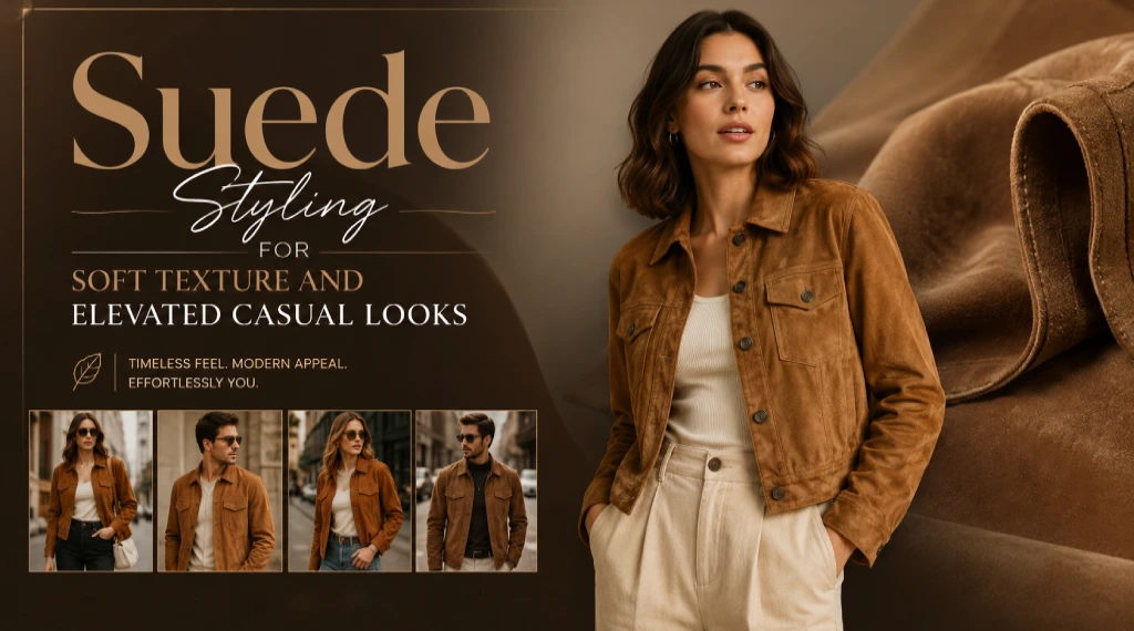 Suede Styling for Soft Texture and Elevated Casual Looks