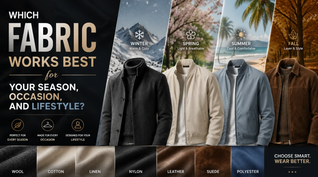 Which Fabric Works Best for Your Season, Occasion, and Lifestyle?