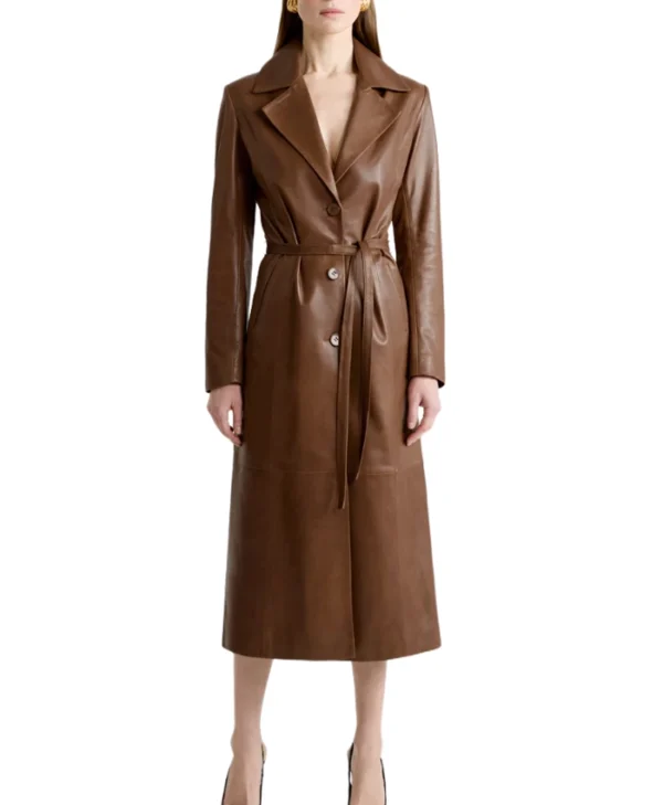 Brown Trench Coats Womens Main