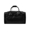 Handmade Black Large Duffle Bag For Mens Back