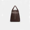 Handmade Leather Brown Weekender Bag Hook