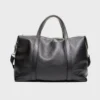 Handmade Leather Duffle Travel Bag Hands On