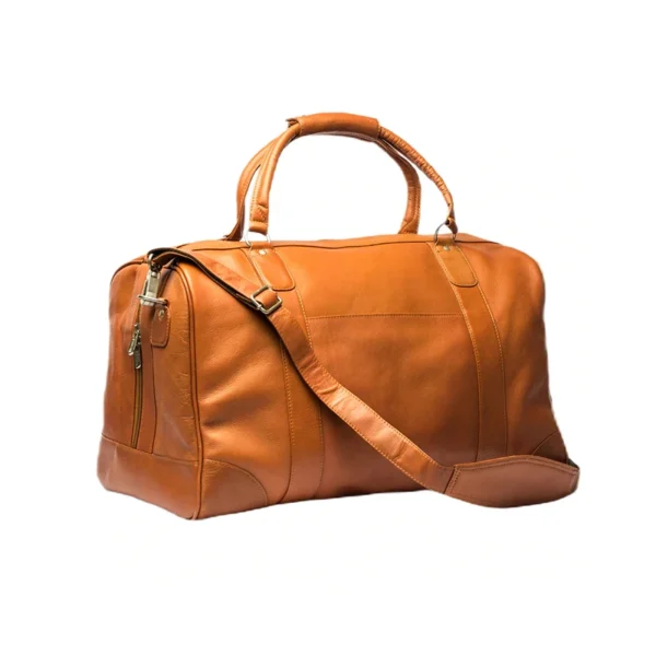 Mens Carry On Tan Duffle Bag For Traveling Main
