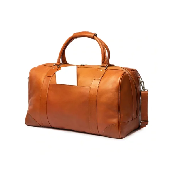 Mens Carry On Tan Duffle Bag For Traveling Tickets