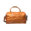 Mens Carry On Tan Duffle Bag For Traveling Zipper