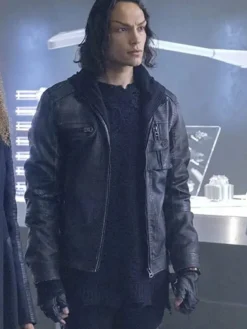 Star Trek Picard 2022 Elnor Black Leather Jacket