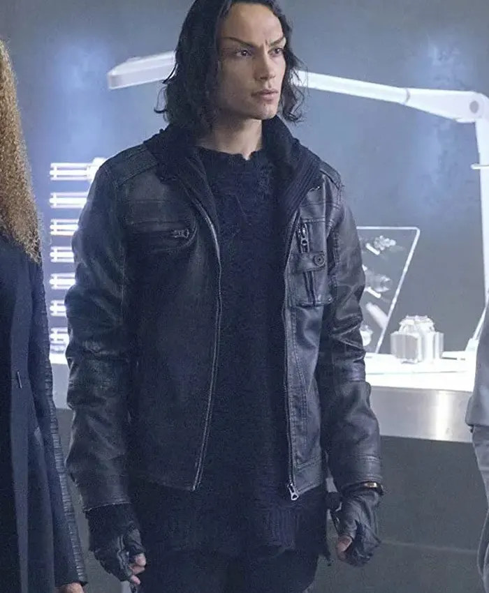 Star Trek Picard 2022 Elnor Black Leather Jacket
