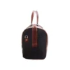 Stylish Black And Brown Mens Duffle Bag Travel belted