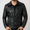Trucker Leather Jacket