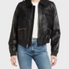 Uraban Edge Lambskin Bomber Jacket