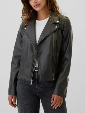 Wild Biker Style Leather Jacket Main