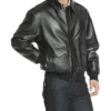 Air Force A 2 Leather Flight Bomber Jacket Style