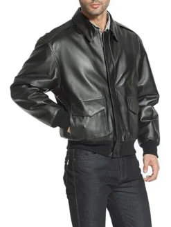 Air Force A 2 Leather Flight Bomber Jacket Style