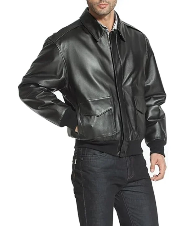 Air Force A 2 Leather Flight Bomber Jacket Style