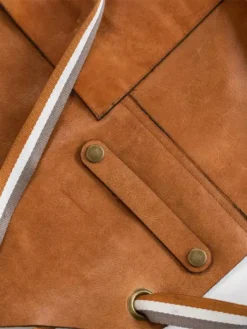 Brown Leather Apron Cooking Genuine