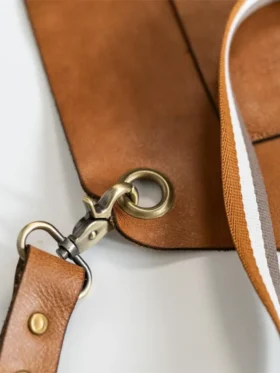 Brown Leather Apron Cooking Hock