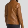 Brown Leather Motorcycle Jackets Back