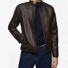 Daniel Mens Brown Leather Jacket Main
