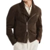 David Suede Biker Jacket Main