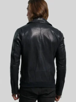 Johnny Leather Mens Vintage Jacket Back