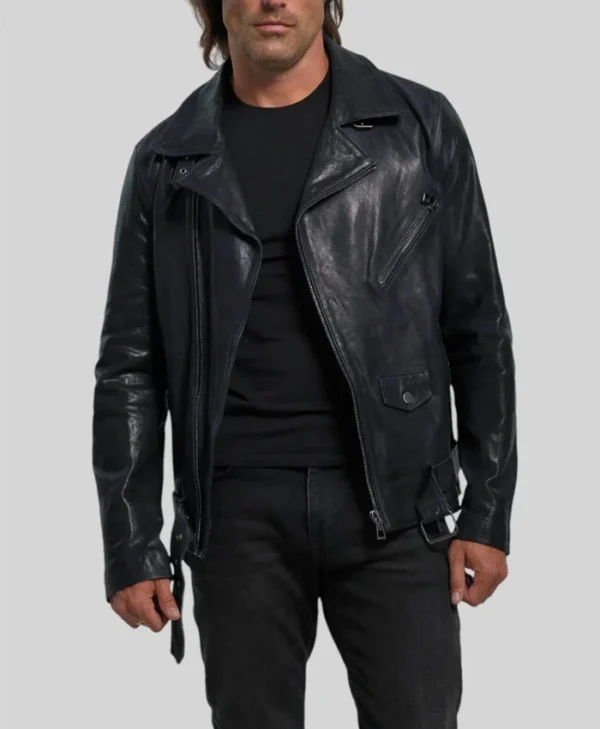 Johnny Leather Mens Vintage Jacket Main