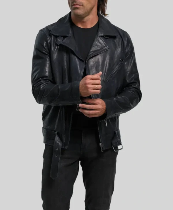Johnny Leather Mens Vintage Jacket Style
